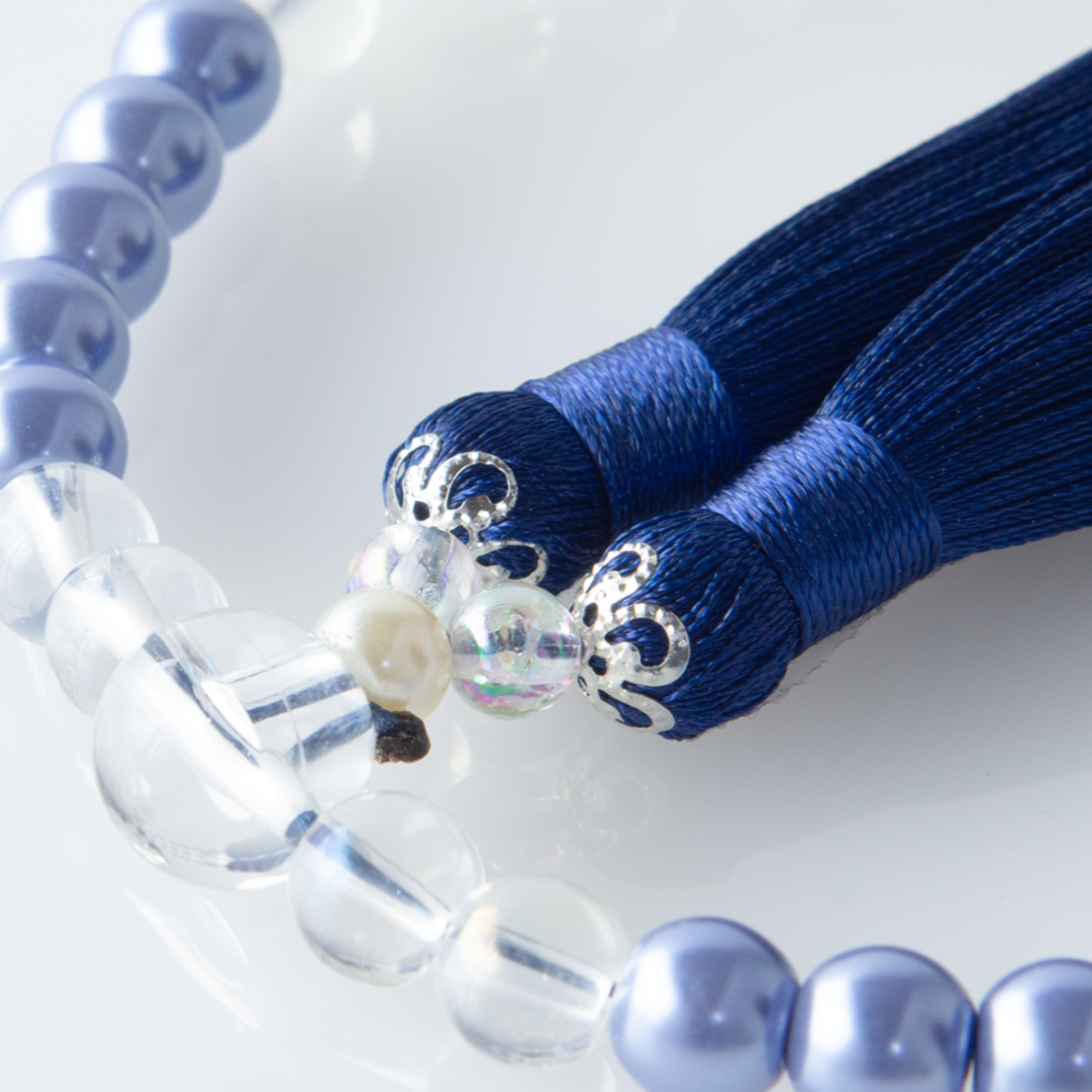 紗つむぎ オーロラクリスタル 瑠璃色(るりいろ)