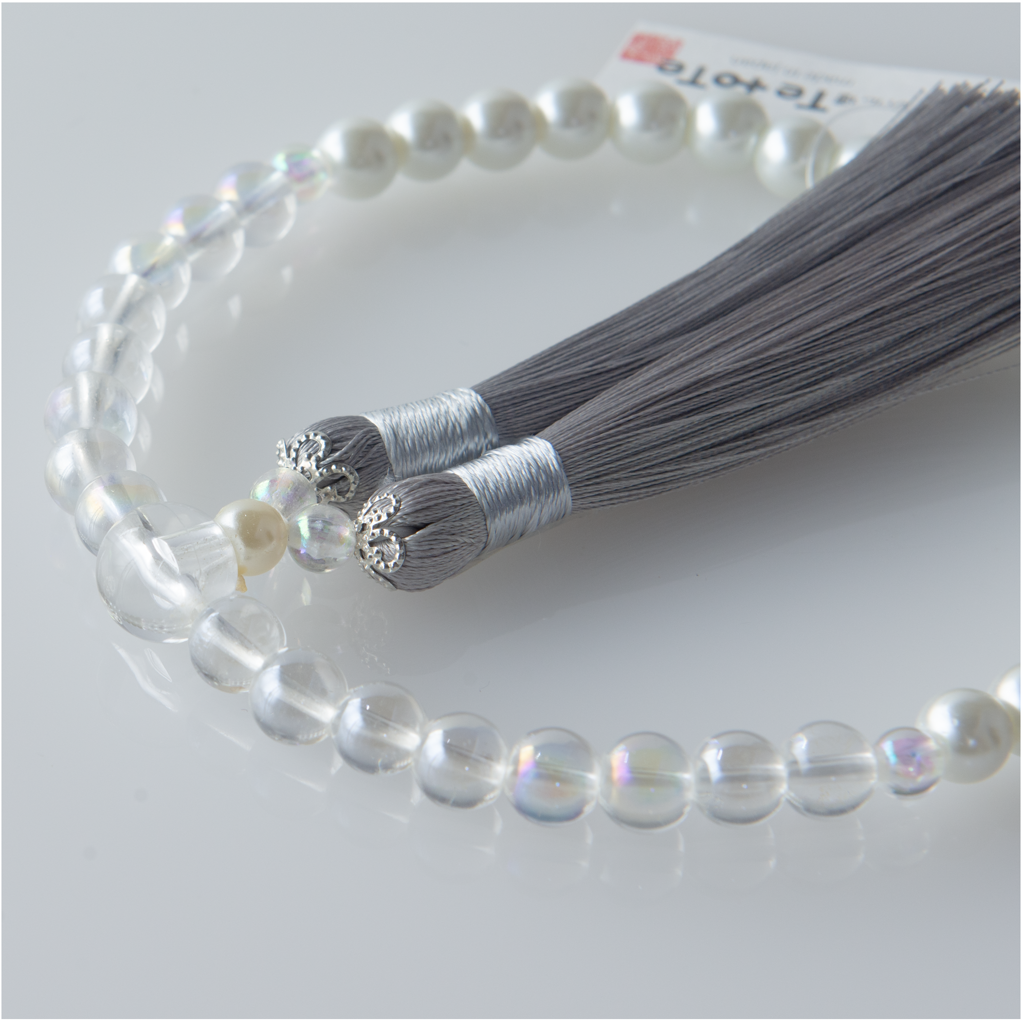 紗つむぎ オーロラクリスタル 薄墨色(うすずみいろ)