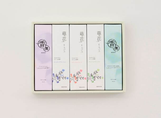 線香 香潤 贈答用 5種入