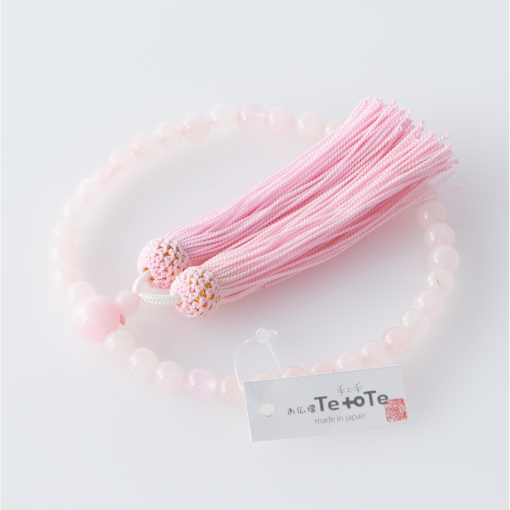 至極 ローズクォーツ 桜色