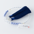 紗つむぎ オーロラクリスタル 瑠璃色（るりいろ）