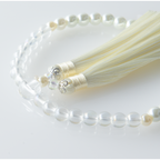 紗つむぎ オーロラクリスタル 雪柳色（ゆきやなぎいろ）