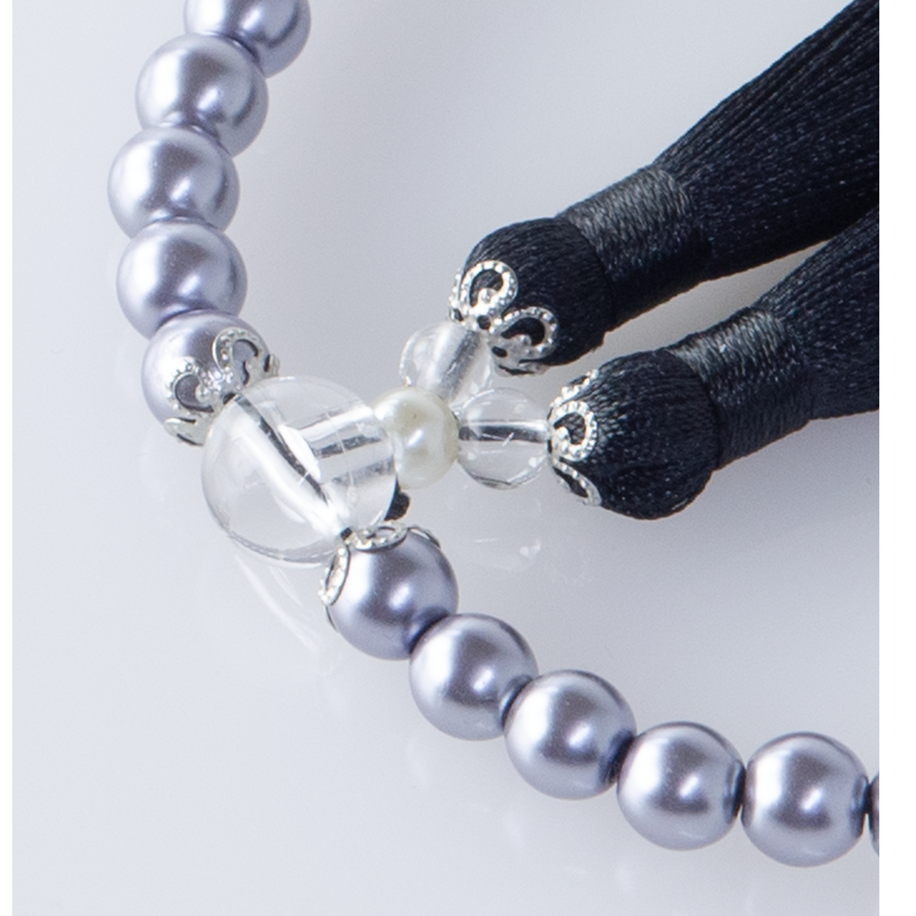 華すずか 黒貝パール 本水晶