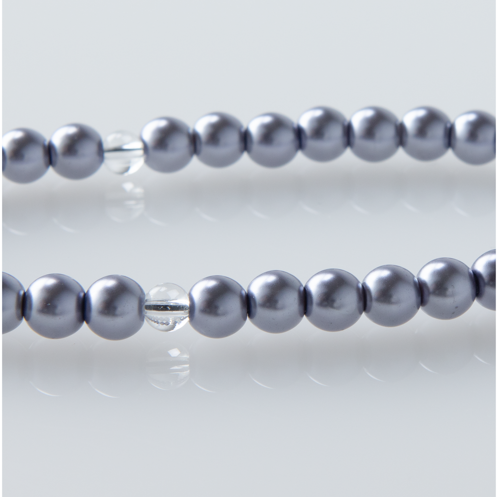 華すずか 黒貝パール 本水晶