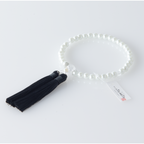 華すずか ホワイト貝パール 本水晶