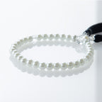 華すずか ホワイト貝パール 本水晶 ヴェルベットシルク房