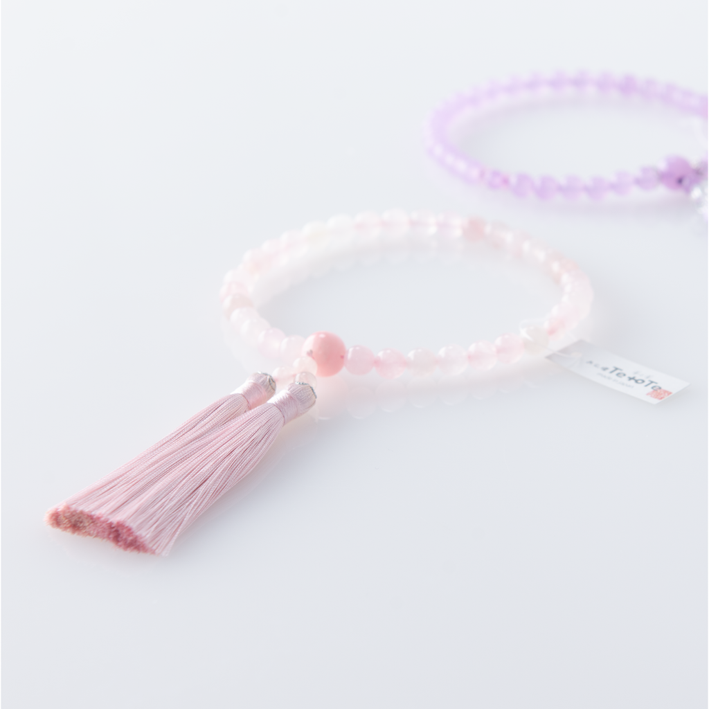 華すずか ローズクォーツ ヴェルベットシルク房