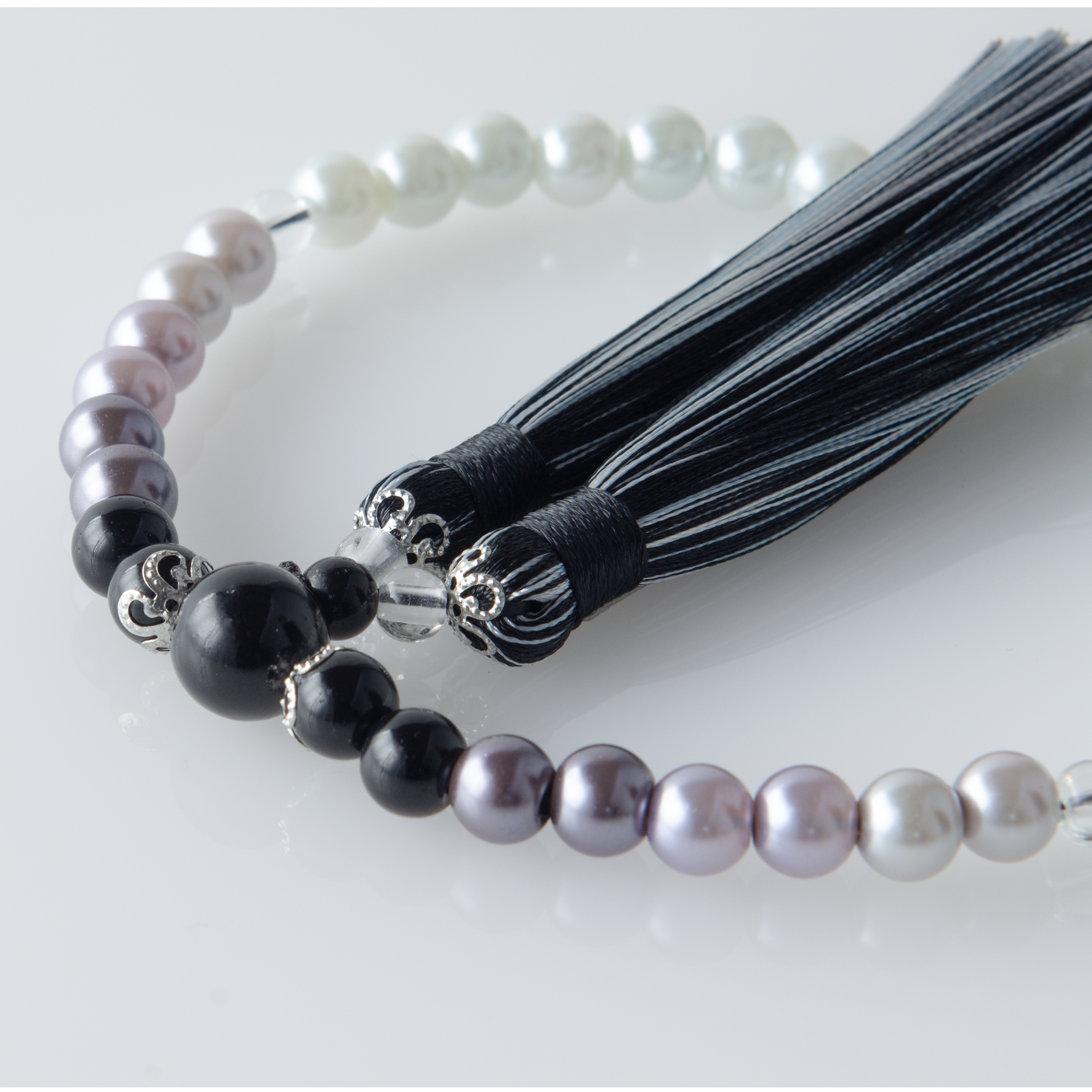 華すずか ホワイトグラデーション 貝パール