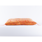 お仏壇 手と手 織り込み座布団 赤