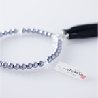 華すずか ブラック貝パール 本水晶 ヴェルベットシルク房