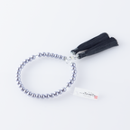 華すずか ブラック貝パール 本水晶 ヴェルベットシルク房