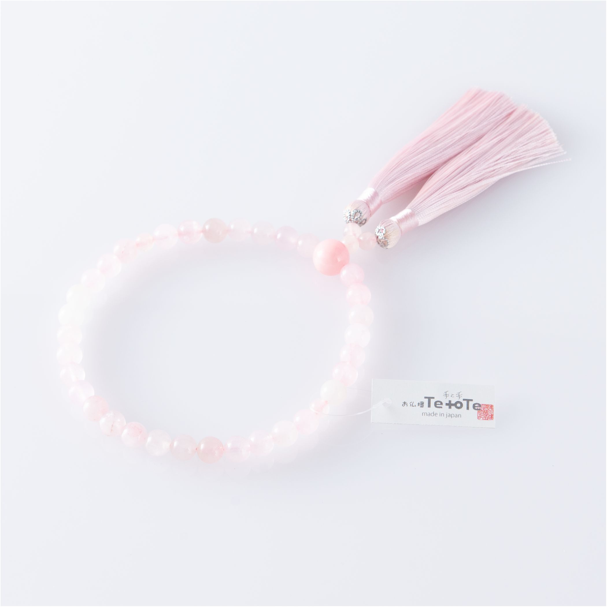 華すずか ローズクォーツ ヴェルベットシルク房