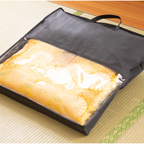 お仏壇 手と手 織り込み座布団 黄色