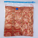 お仏壇 手と手 織り込み座布団 赤