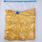 お仏壇 手と手 織り込み座布団 黄色