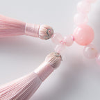 華すずか ローズクォーツ ヴェルベットシルク房