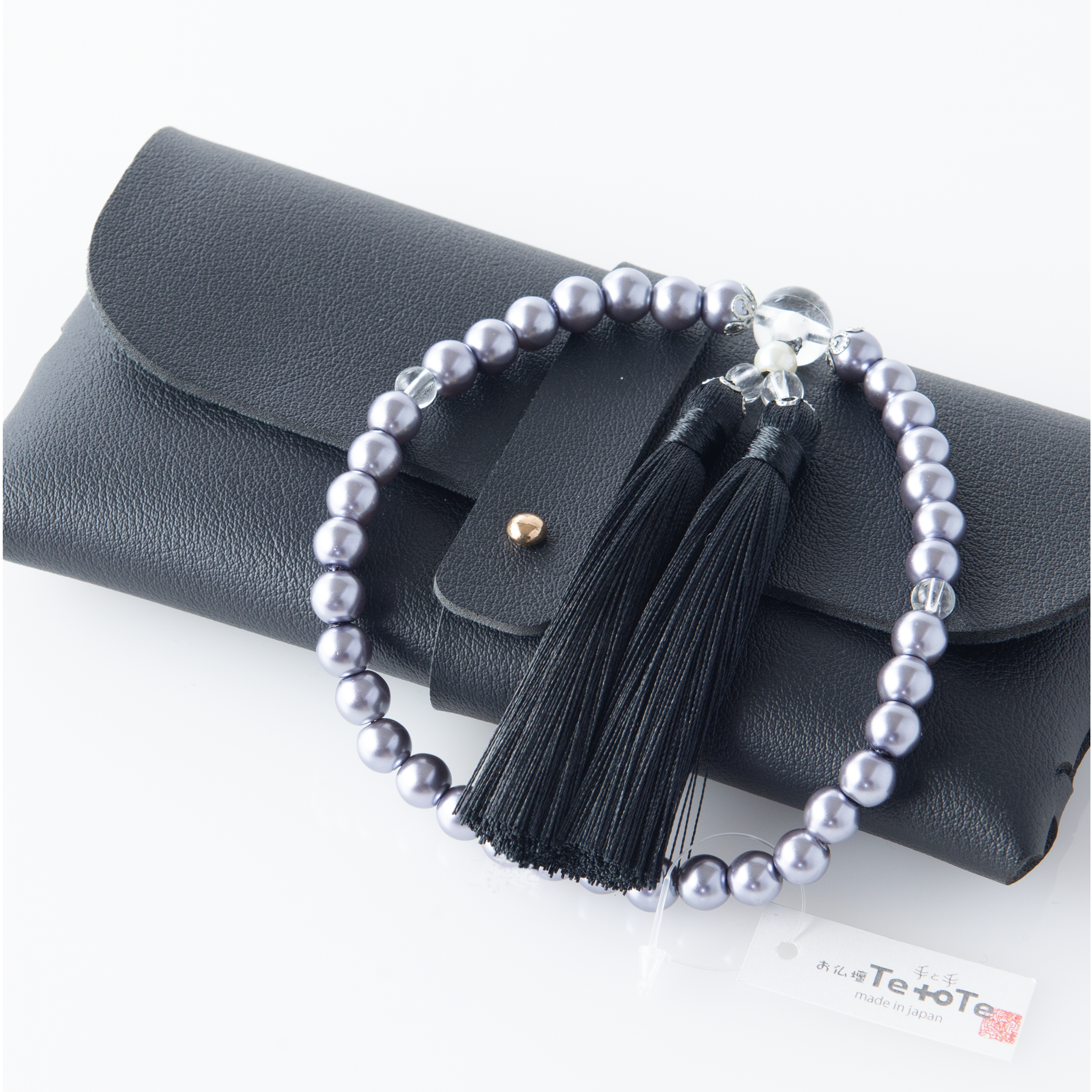 華すずか 黒貝パール 本水晶