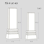 漆黒鏡面仕上 位牌 はるか（魂入済）