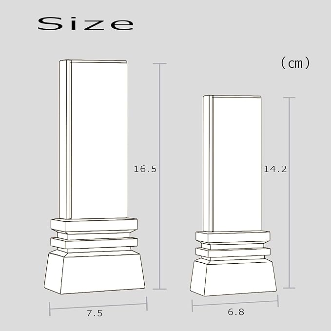 漆黒鏡面仕上 位牌 はるか（二名様まで、彫刻代込・魂入済）