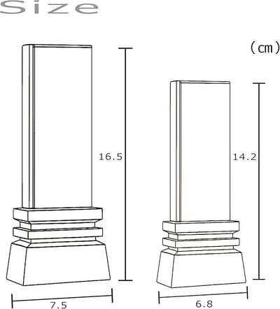 本金箔仕上 位牌 はるか（二名様まで、彫刻代込・魂入済）