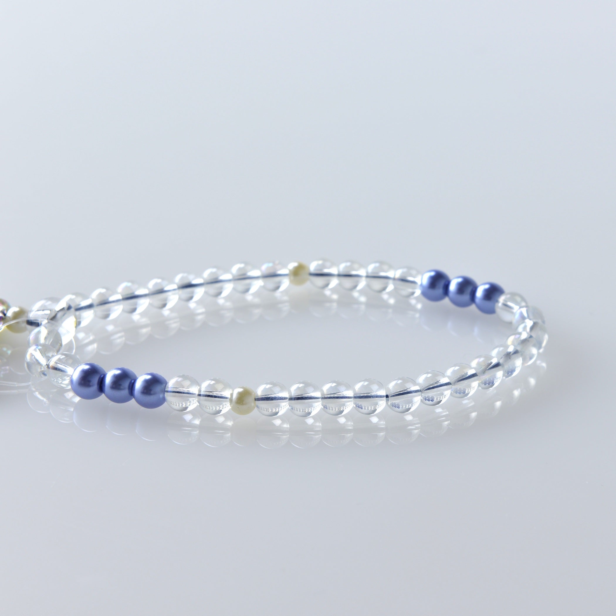 紗つむぎ オーロラクリスタル 瑠璃色（るりいろ）