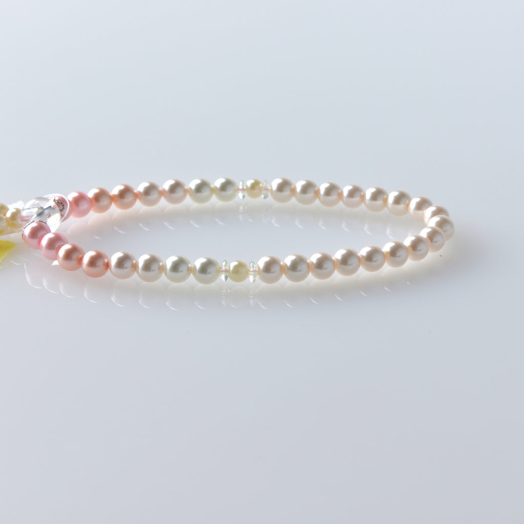 華すずか 桜色グラデーション 貝パール