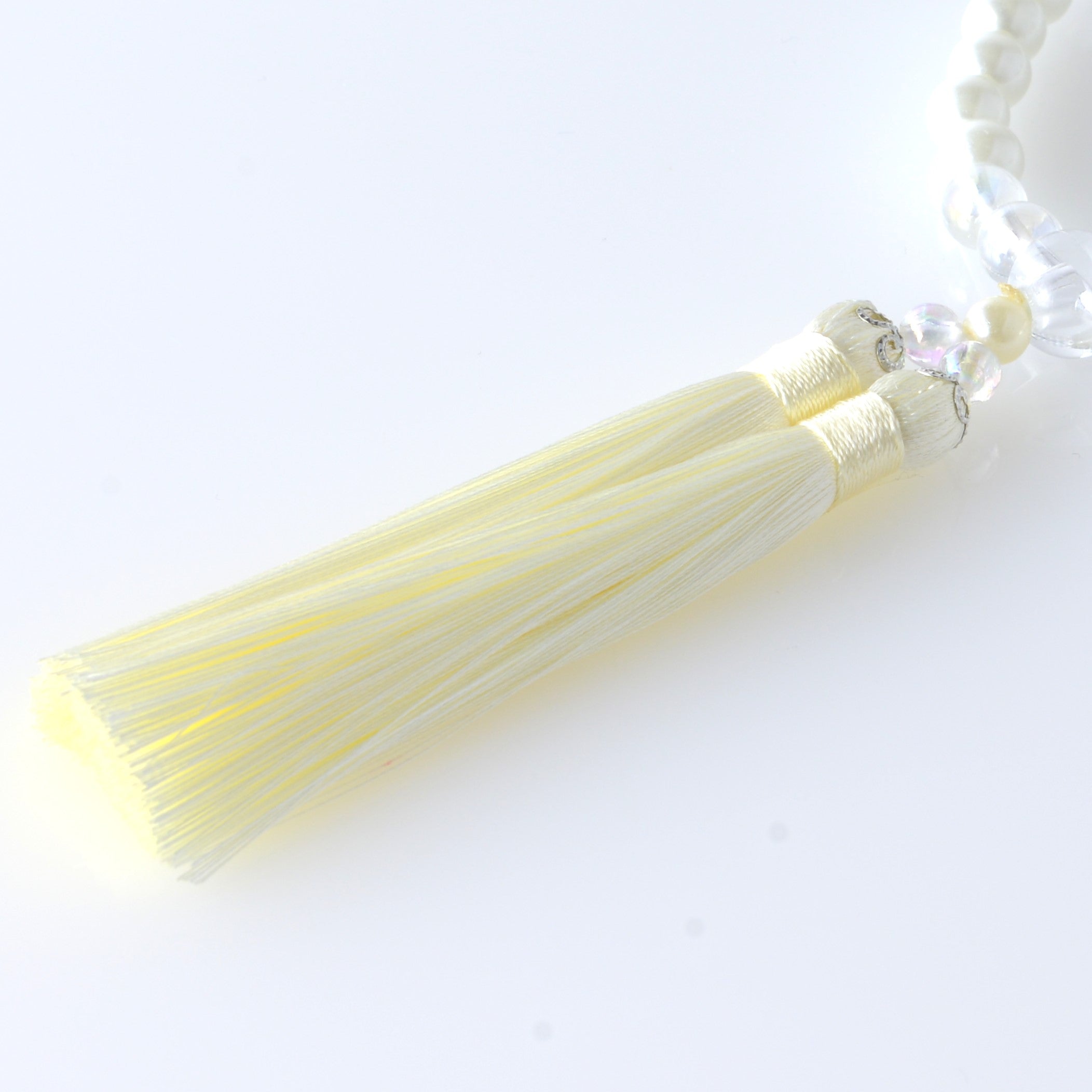 紗つむぎ オーロラクリスタル 雪柳色（ゆきやなぎいろ）