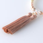 華すずか 橙色グラデーション 貝パール