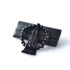 ブラックオニキス　男性用 数珠ケース付