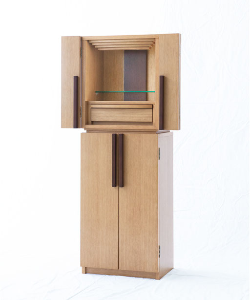 おぶつだん 『かなで』台付 ナチュラル