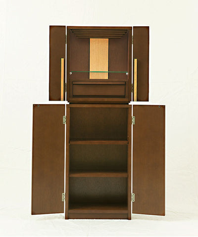 おぶつだん 『かなで』台付 ブラウン